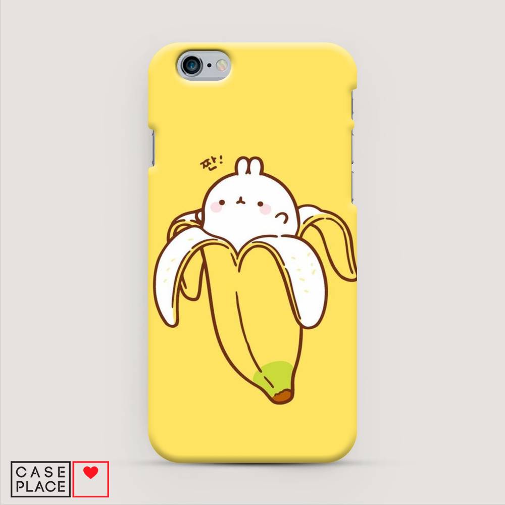

Пластиковый чехол "Зайчик-бананчик" на Apple iPhone 6S, 0104S20-1