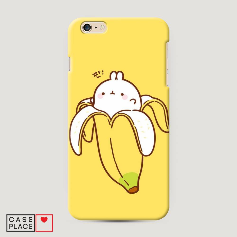 

Пластиковый чехол "Зайчик-бананчик" на Apple iPhone 6 Plus, 10520-1