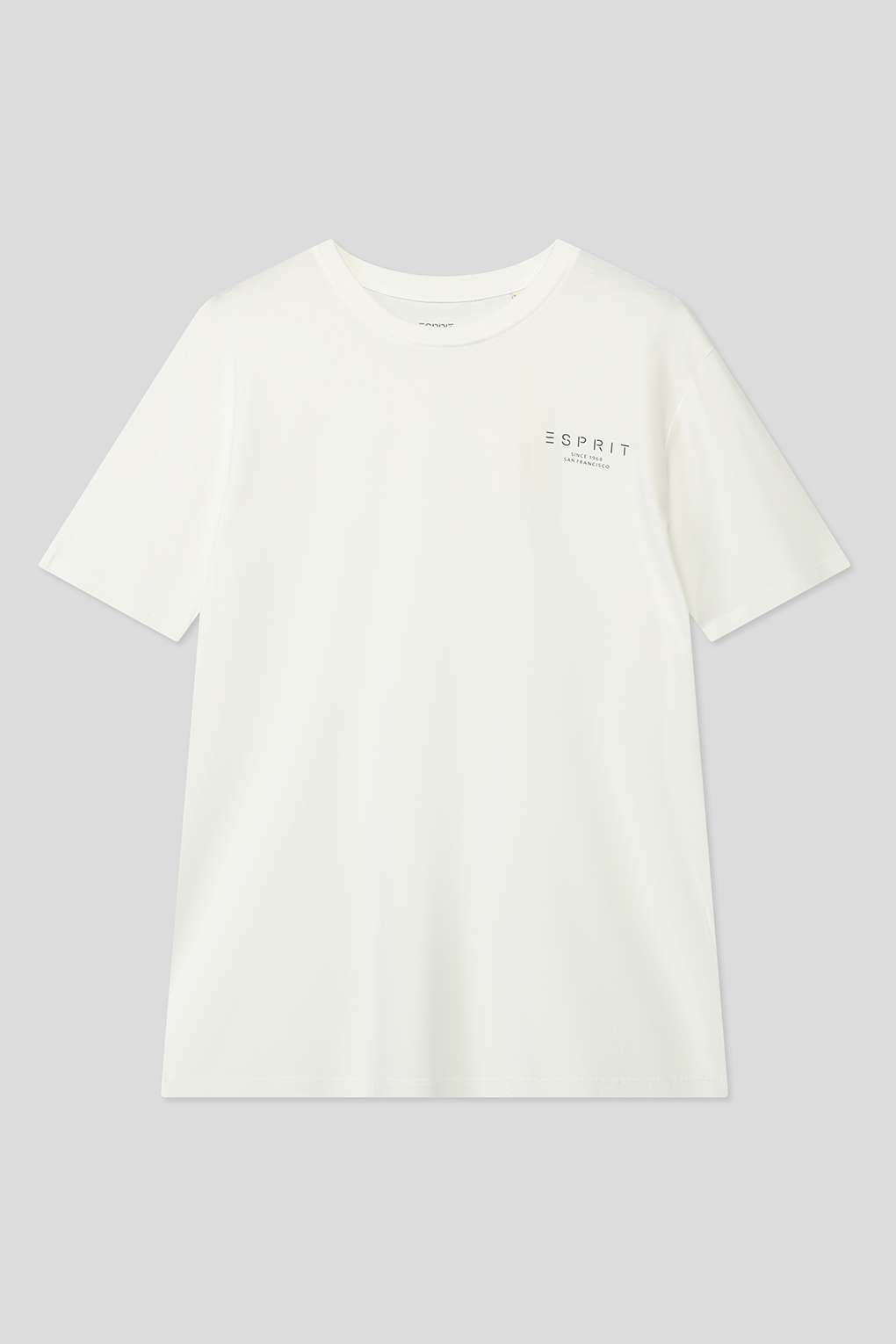 

Футболка мужская Esprit Casual 992EE2K307 белая M, Белый, 992EE2K307
