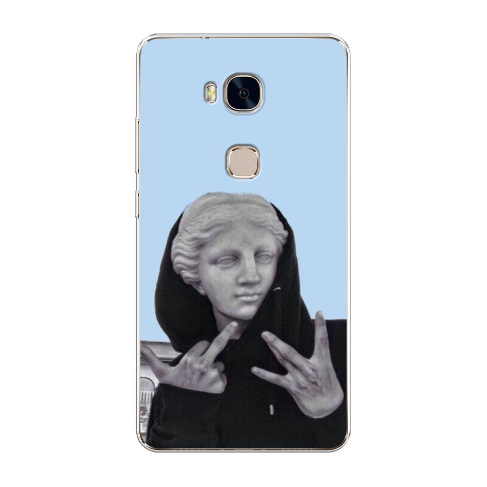 

Чехол Awog на Honor 5X "SWAG статуя", Разноцветный, 60550-9