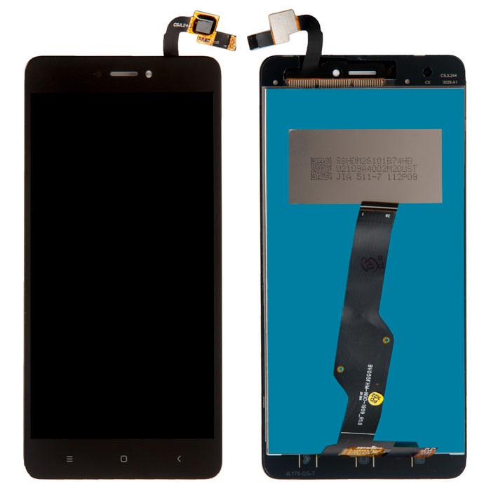 

Дисплей в сборе с тачскрином для Xiaomi Redmi Note 4X, чёрный, PD-873053
