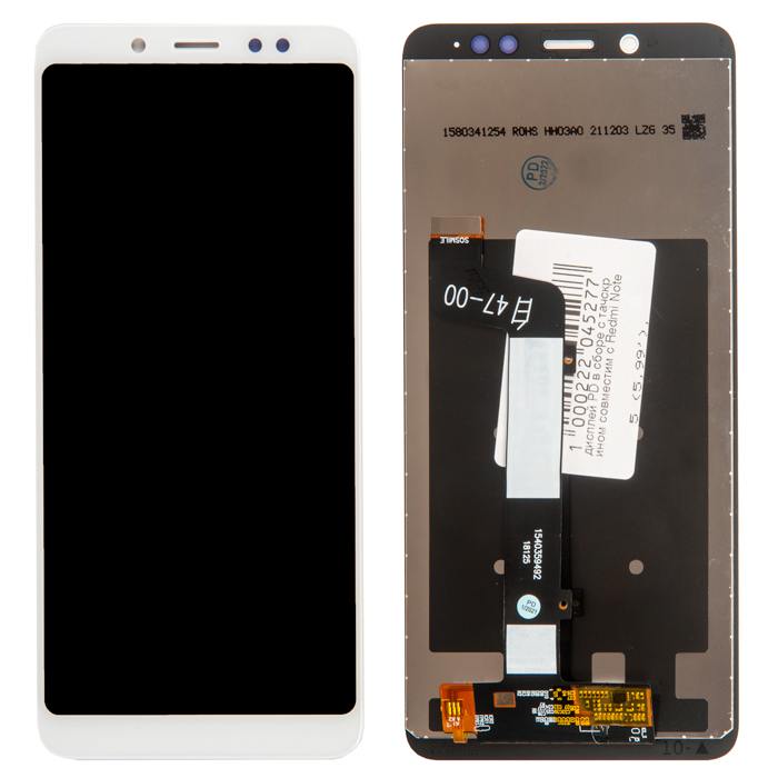 

Дисплей в сборе с тачскрином для Xiaomi Redmi Note 5 (5,99"), белый, PD-867544