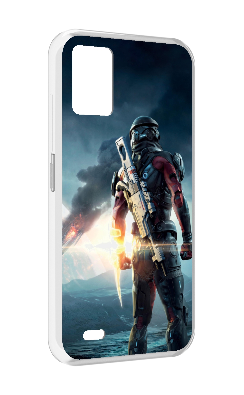 

Чехол MyPads Mass Effect Andromeda Ryder для UMIDIGI Bison 1, Прозрачный, Tocco