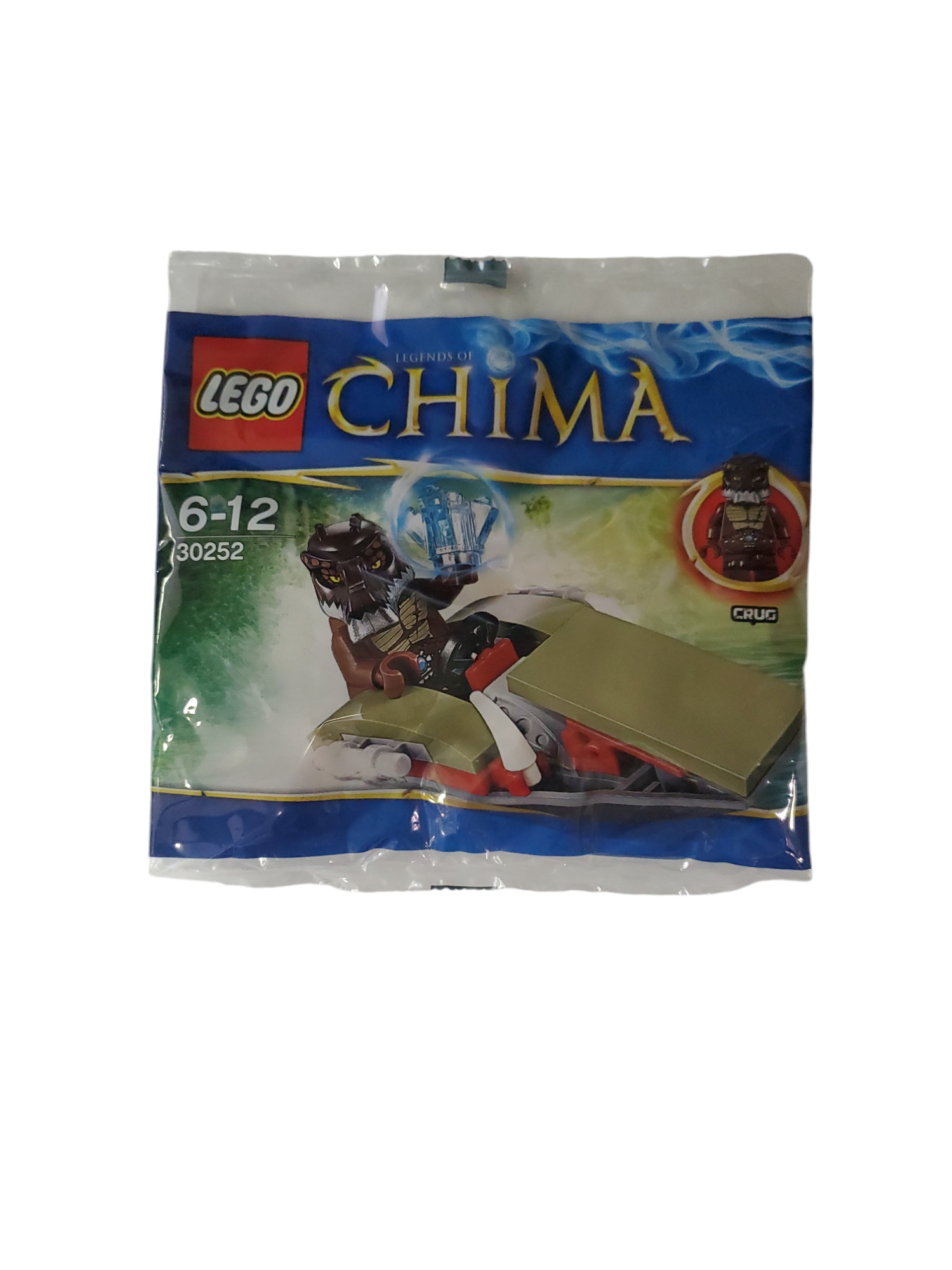 

Конструктор Lego 30252 Legends of Chima Болотный катер Крага, 23 дет, Болотный катер Крага