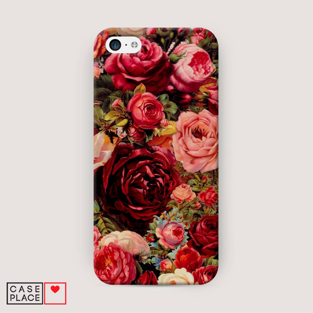 

Пластиковый чехол "Розы винтажные" на Apple iPhone 5C, 10220-6