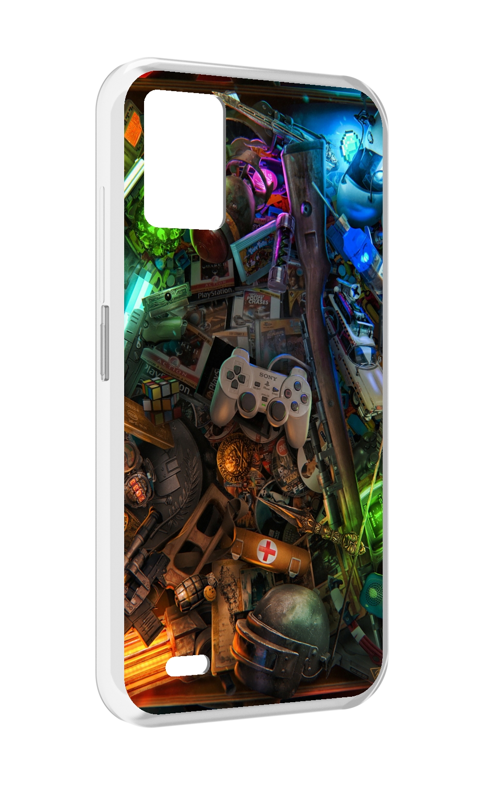 

Чехол задняя-панель-накладка-бампер MyPads JlaMBcPa6eM для UMIDIGI Bison 1 противоударный, Прозрачный, Tocco