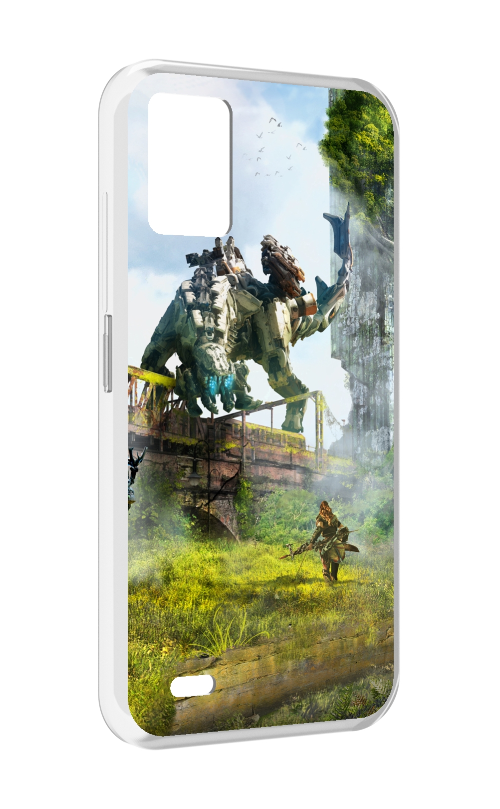 

Чехол MyPads Horizon Zero Dawn для UMIDIGI Bison 1, Прозрачный, Tocco