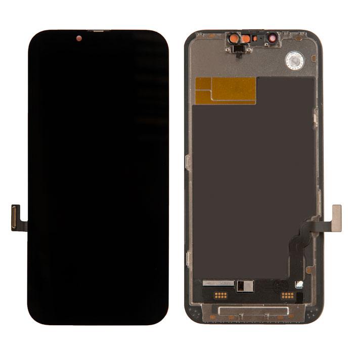 

Дисплей в сборе с тачскрином для iPhone 13, чёрный, PD-836863
