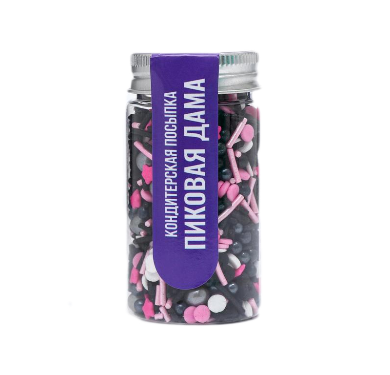

Кондитерская посыпка Пиковая дама, 50 г