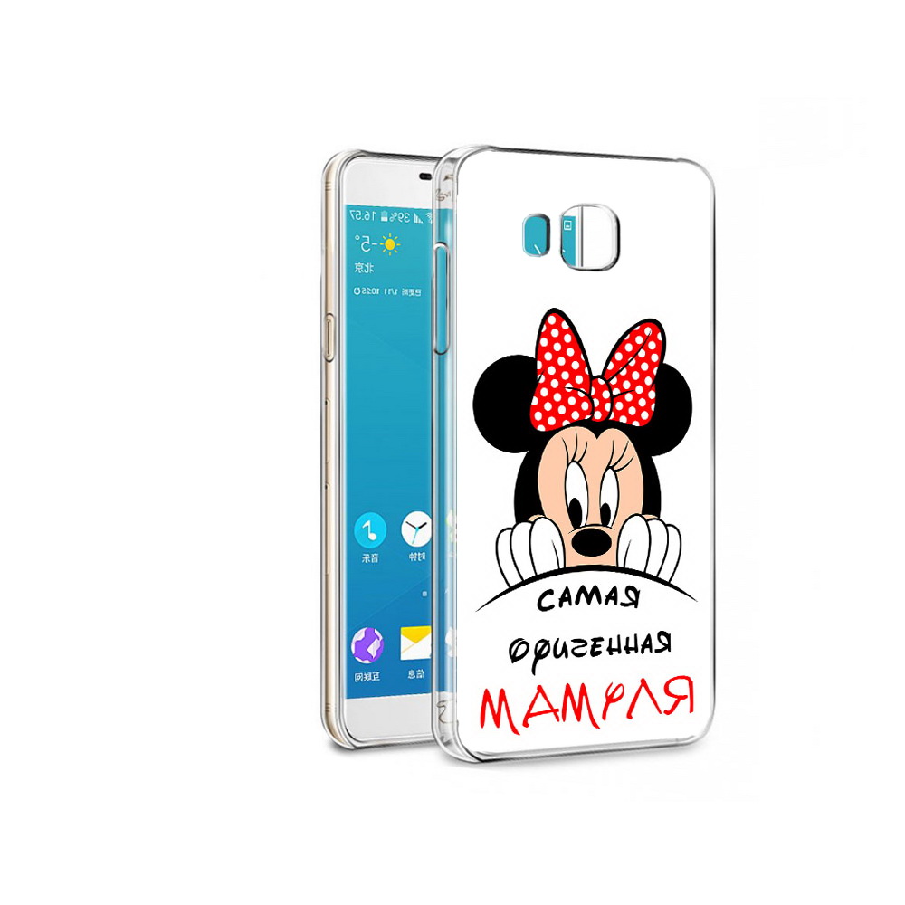 

Чехол MyPads Tocco для Samsung Galaxy Alpha Самая лучшая мамуля Мини Маус, Прозрачный, Tocco