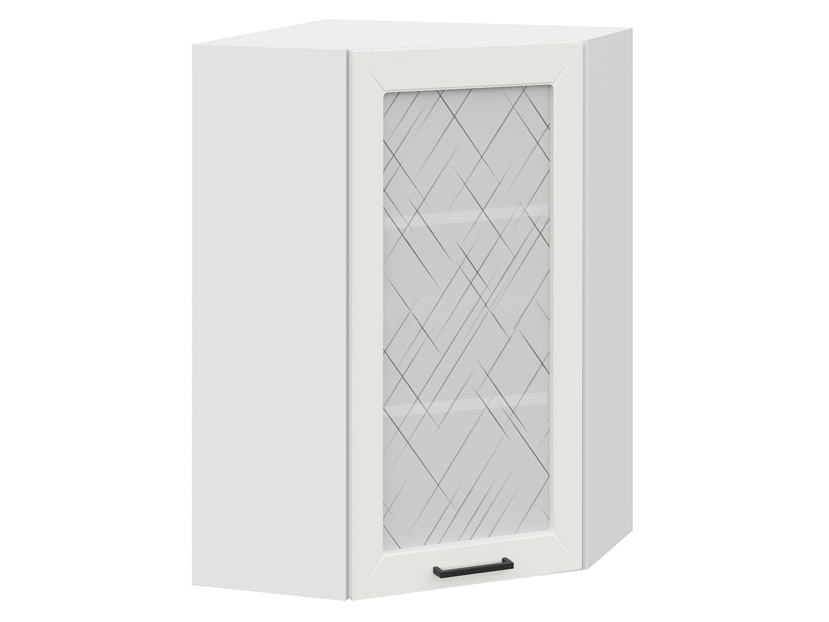 

Навесной шкаф СВ-Мебель Вектор Белый / Бланж со стеклом