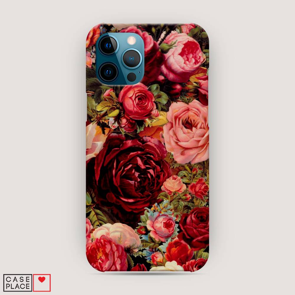 

Пластиковый чехол "Розы винтажные" на Apple iPhone 12 Pro Max, 12720-6