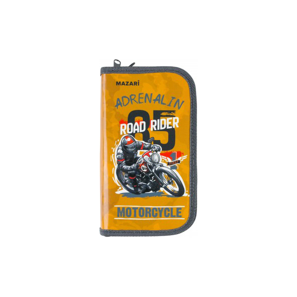 

Пенал с отделениями Mazari Road Rider 19 х 10,5 см, на молнии