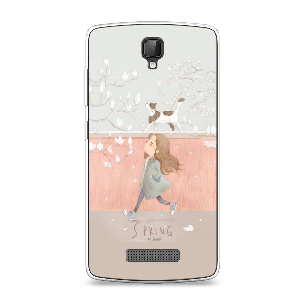 

Чехол Awog на ZTE Blade L5 (L5 Plus) / ЗТЕ Блэйд L5 (L5 Plus) "Девочка-весна", 130350-7