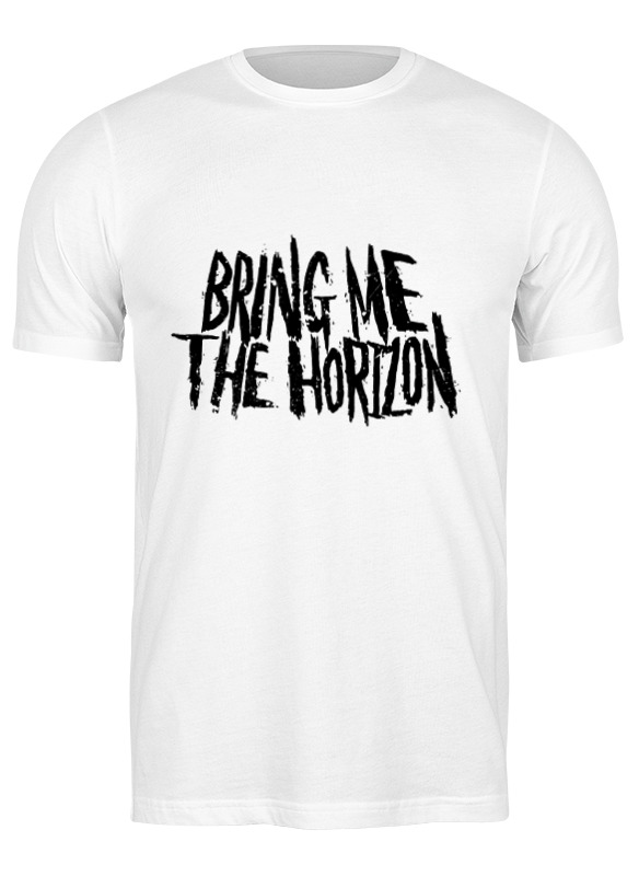 

Футболка мужская Printio Bring me the horizon белая 3XL, Белый, Bring me the horizon