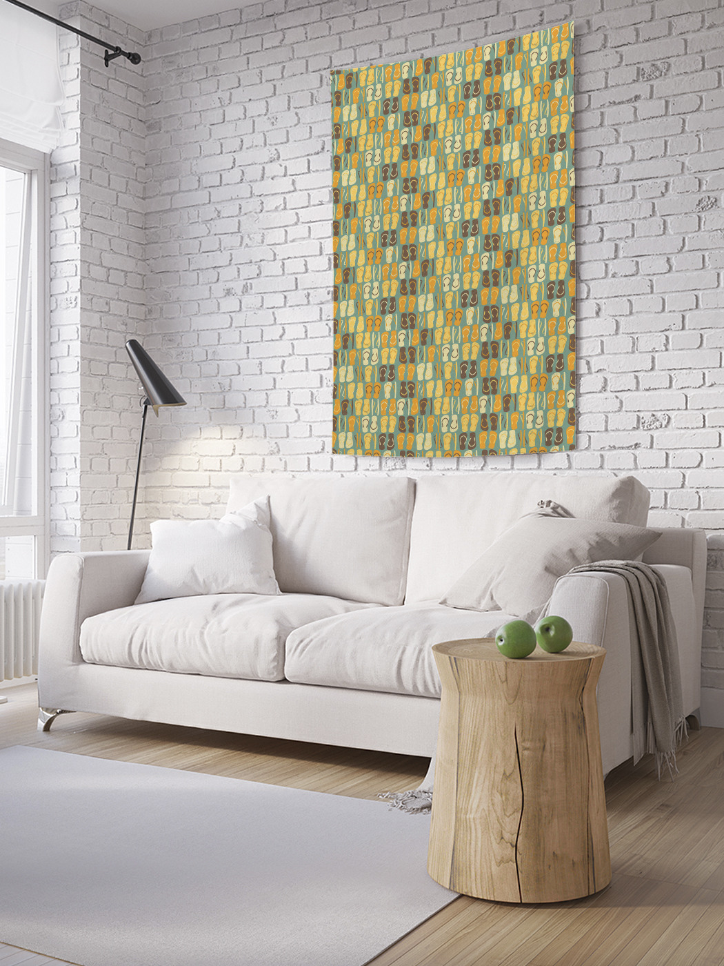 

Вертикальное фотопанно на стену JoyArty Коллекция вьетнамок 100x150 см, Коллекция вьетнамок