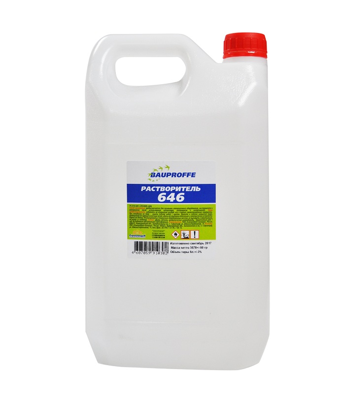 

Растворитель 646 BAUPROFFE 5л