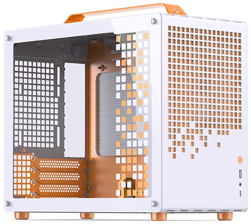 

Корпус компьютерный JONSBO Jonsplus Z20 белый, оранжевый, Jonsplus Z20 Orange/White
