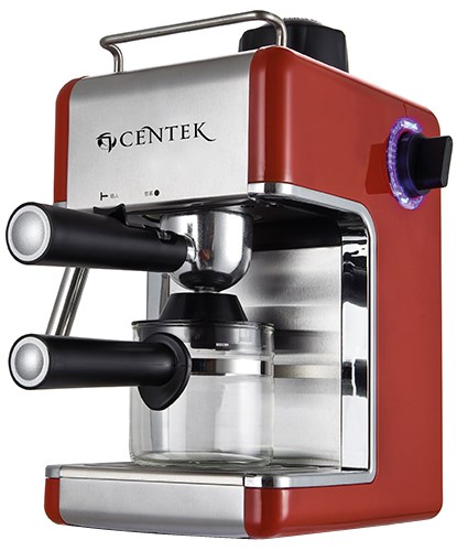 

Кофеварка Centek CT-1161 красная, капучино, эспрессо 1000Вт