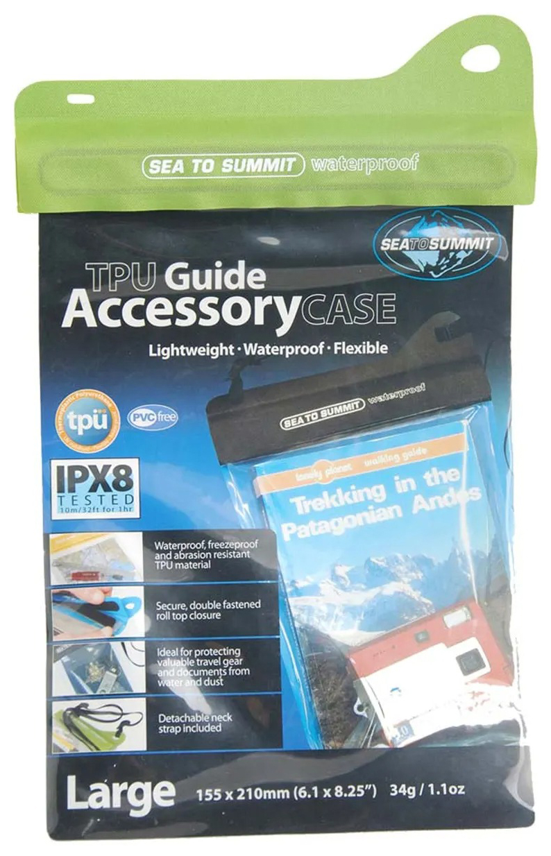 

Гермочехол Sea To Summit Tpu Guide Accessory Case Large Lime (Us:s), Tpu Guide Accessory Case Large