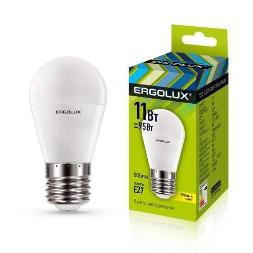 

Лампочки Ergolux 260391