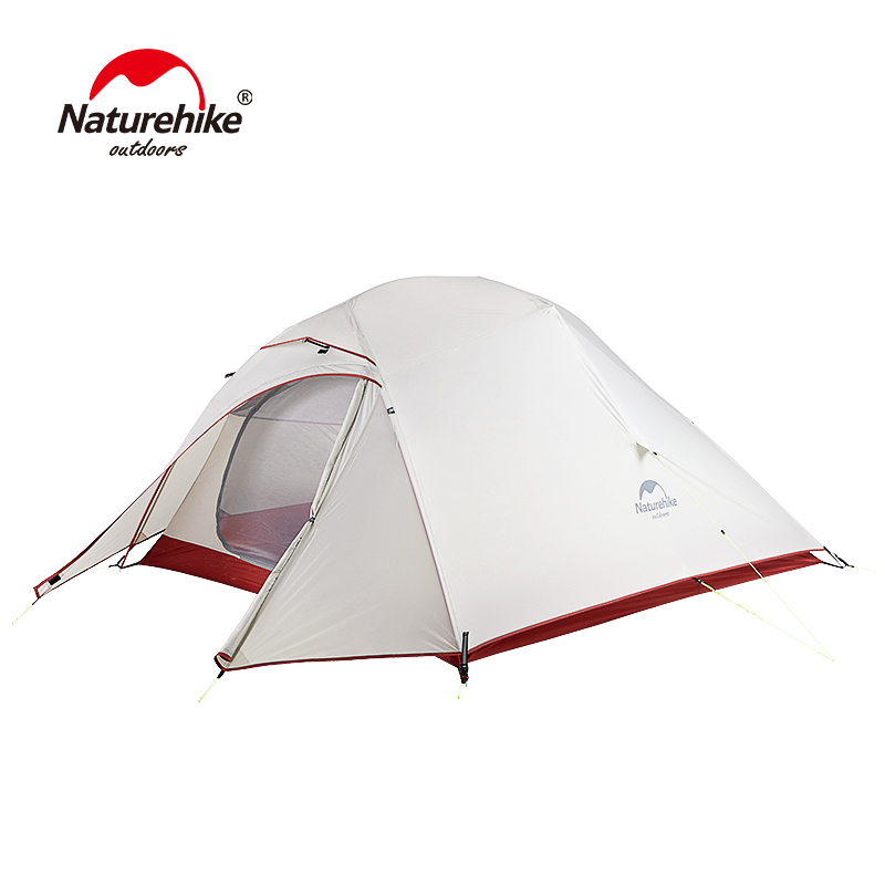 Палатка Naturehike Ultralight Three-Man Cloud Up 3 Tent, кемпинговая, 3 места, серый