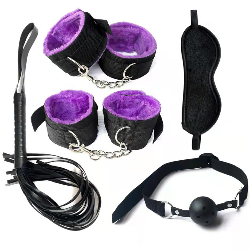 Набор БДСМ LOLITOP 5 предметов черный