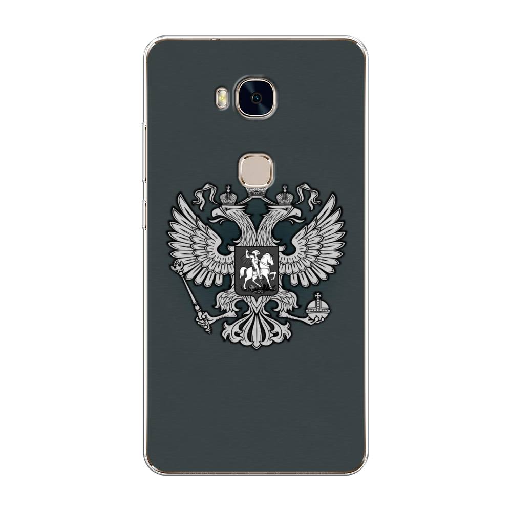 

Чехол Awog на Honor 5X "Герб России серый", Разноцветный, 60550-5