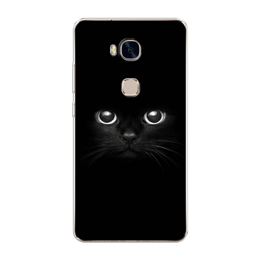 

Чехол Awog на Honor 5X "Взгляд черной кошки", Разноцветный, 60550-1