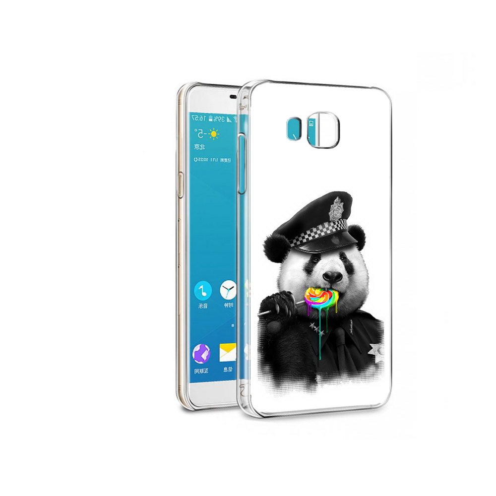 

Чехол MyPads Tocco для Samsung Galaxy Alpha Панда полиция (PT13063.503.130), Прозрачный, Tocco