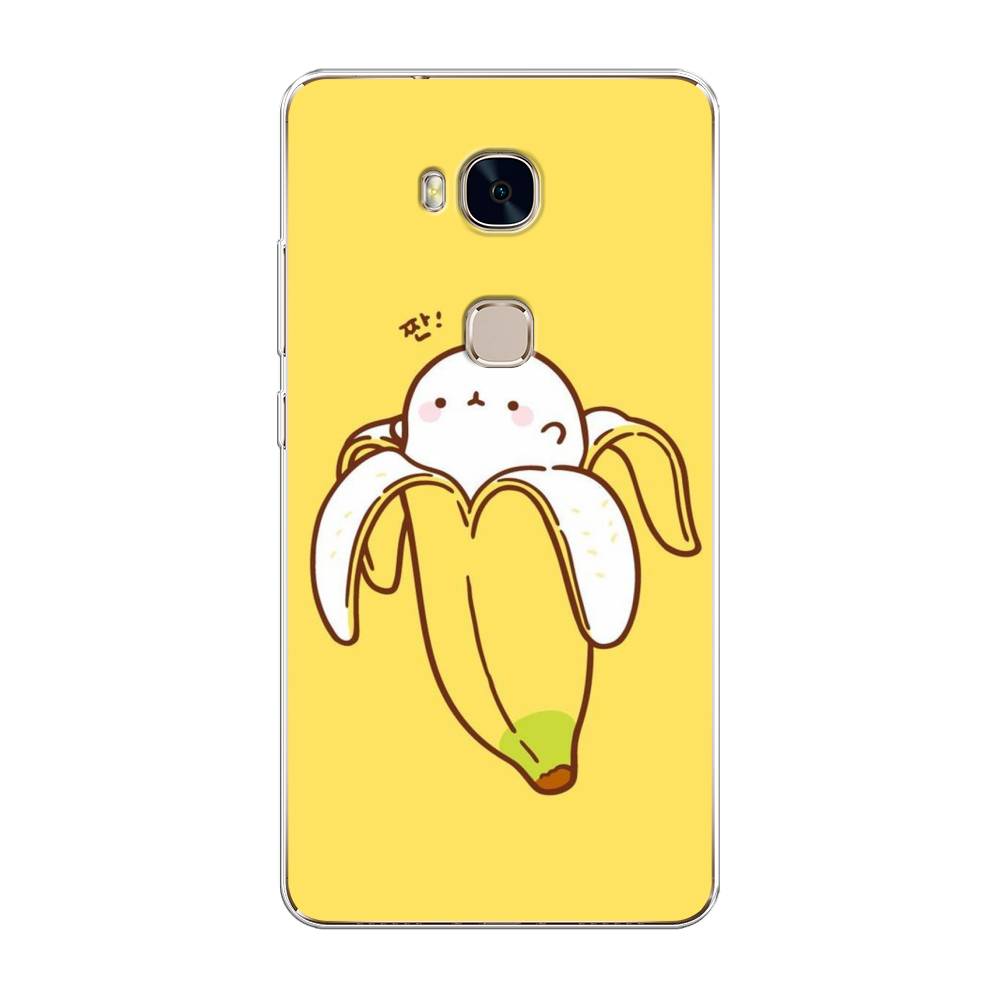 

Чехол Awog на Honor 5X "Зайчик-бананчик", Разноцветный, 60550-2