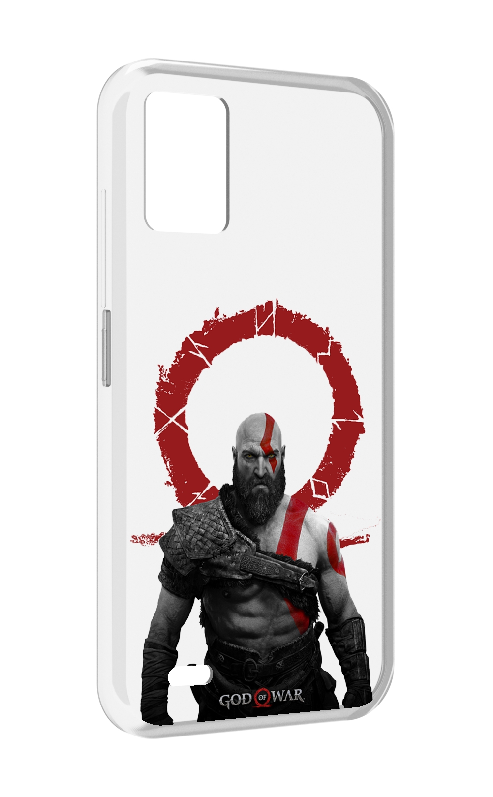 

Чехол задняя-панель-накладка-бампер MyPads God-of-War для UMIDIGI Bison 1 противоударный, Прозрачный, Tocco