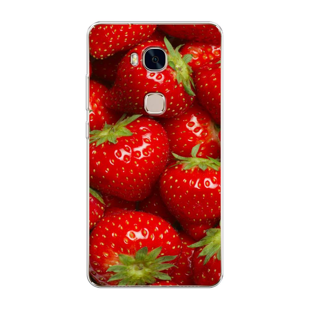 

Чехол Awog на Honor 5X "Клубника", Разноцветный, 60550-10