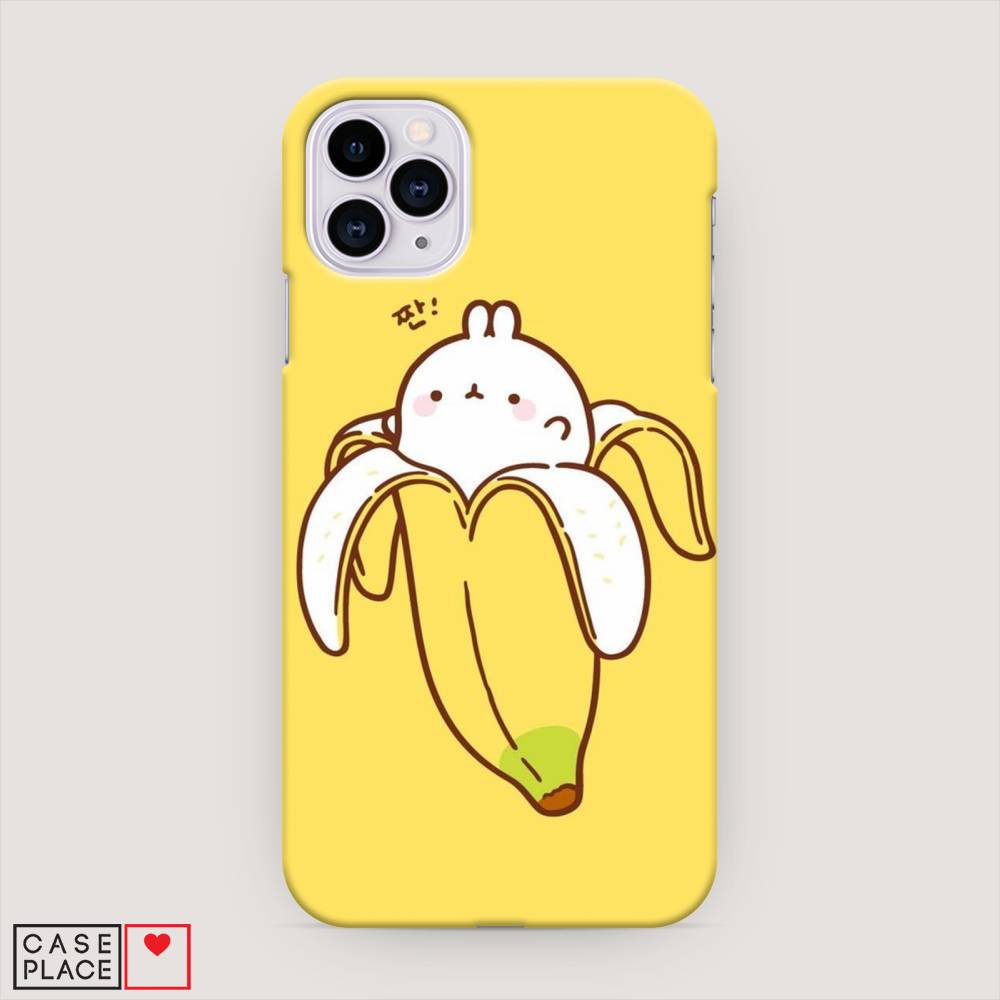 

Пластиковый чехол "Зайчик-бананчик" на Apple iPhone 11 Pro, 12320-1