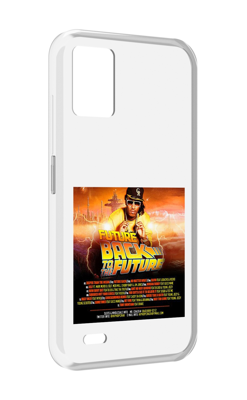 

Чехол MyPads Future - Back To The Future для UMIDIGI Bison 1, Прозрачный, Tocco