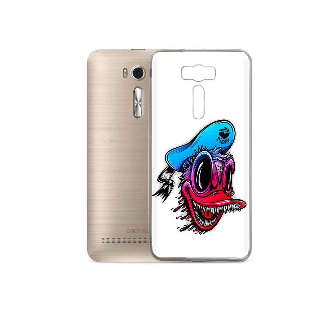 

Чехол MyPads Tocco для Asus ZenFone 2 Laser (ZE500KL) Дональд (PT16965.647.71), Прозрачный, Tocco