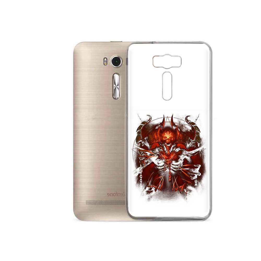 

Чехол MyPads Tocco для Asus ZenFone 2 Laser (ZE500KL) яркий демон (PT16965.647.708), Прозрачный, Tocco
