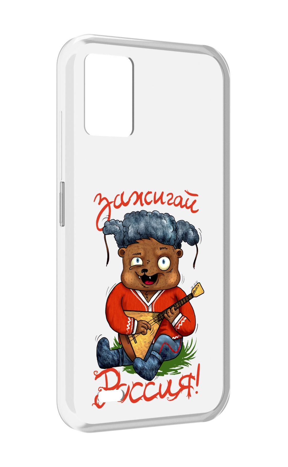 

Чехол MyPads Зажигай Россия для UMIDIGI Bison 1, Прозрачный, Tocco