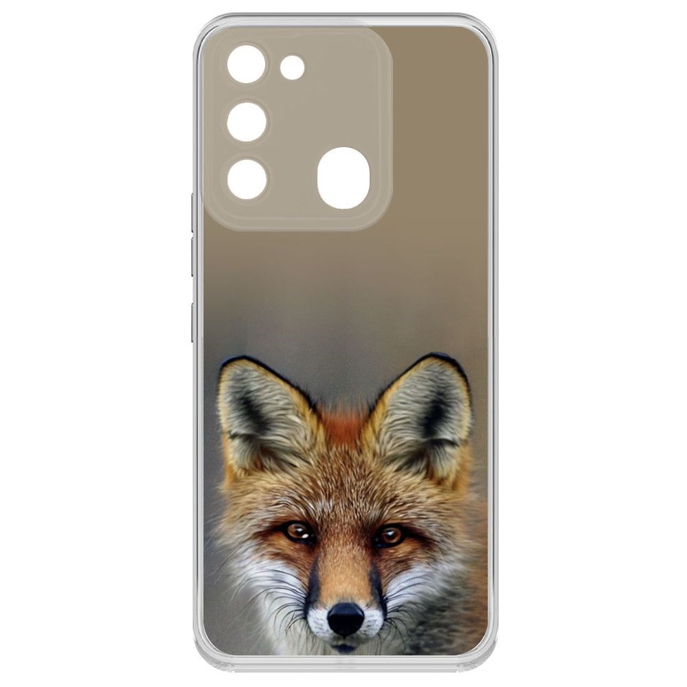 

Чехол-накладка Krutoff Clear Case Нейролиса для TECNO Spark Go 2022, Прозрачный