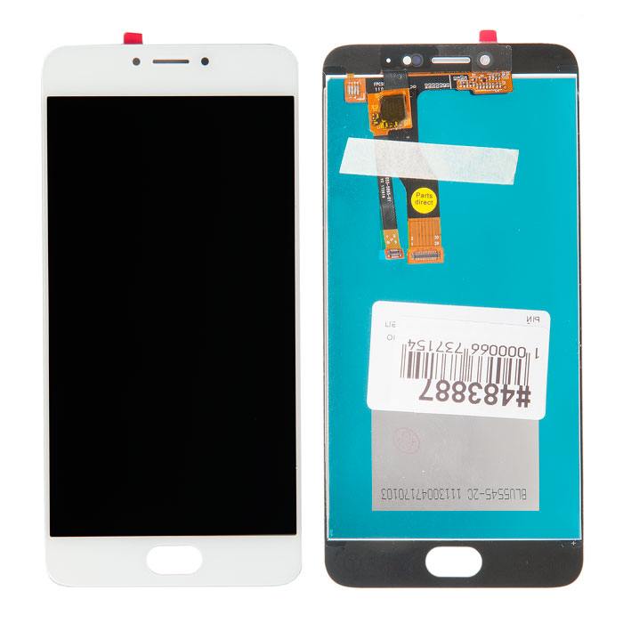 

Дисплей в сборе с тачскрином для Meizu M3 Note M681H, белый, PD-483887