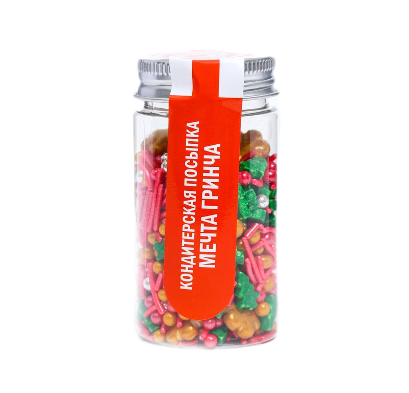 

Кондитерская посыпка Мечта Гринча, 50 г