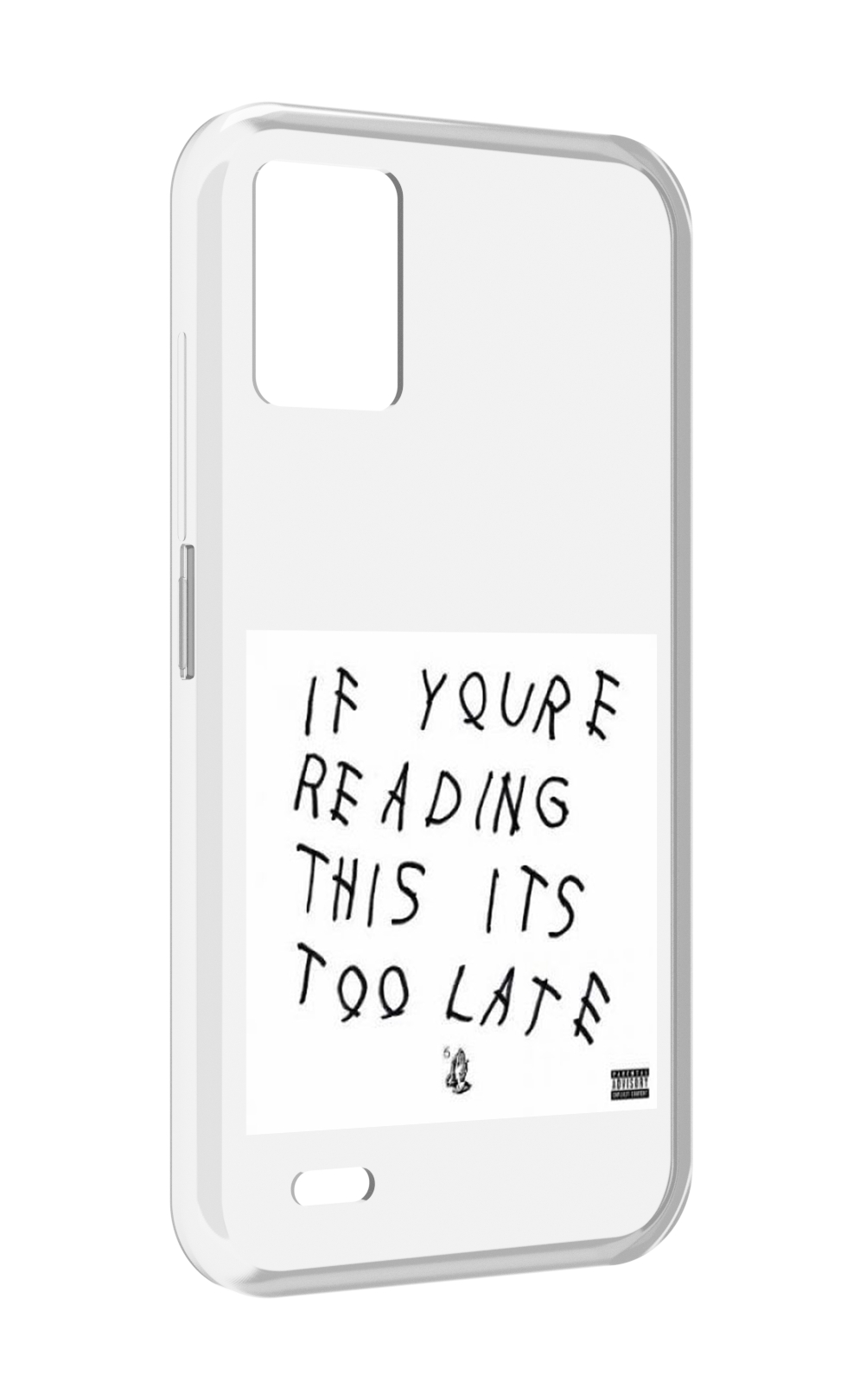 

Чехол MyPads Drake - If You’re Reading This It’s Too Late для UMIDIGI Bison 1, Прозрачный, Tocco