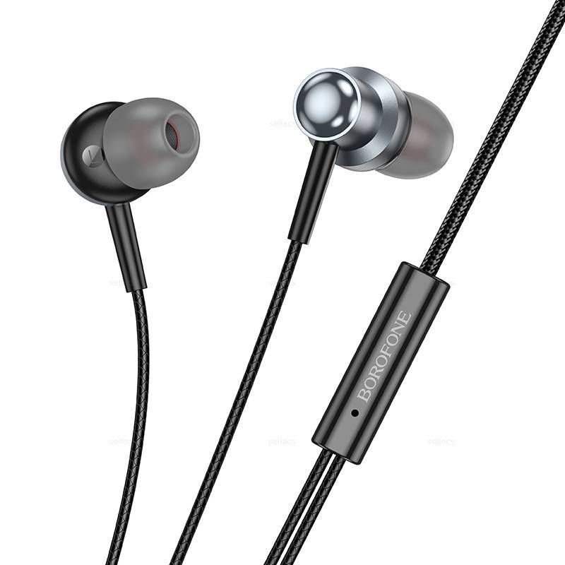 

Проводные наушники Borofone B-06330 Grey, B-06330