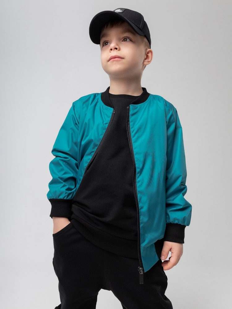 

Бомбер детский Bodo 32-45U цв. бирюзовый р. 104, 32-45U