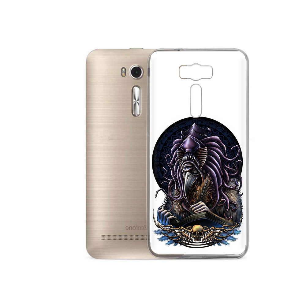 

Чехол MyPads Tocco для Asus ZenFone 2 Laser (ZE500KL) умный ворон (PT16965.647.650), Прозрачный, Tocco