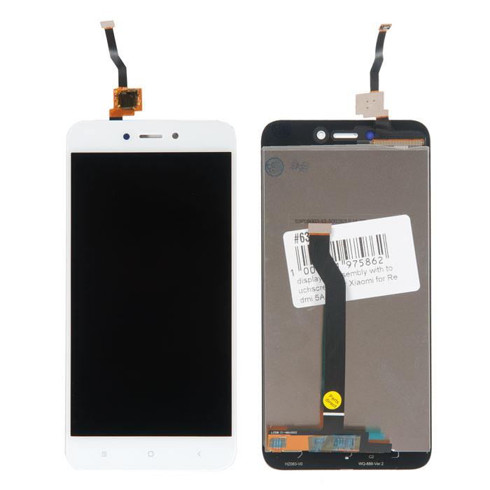 

Дисплей в сборе с тачскрином для Xiaomi Redmi 5A, белый, PD-638097