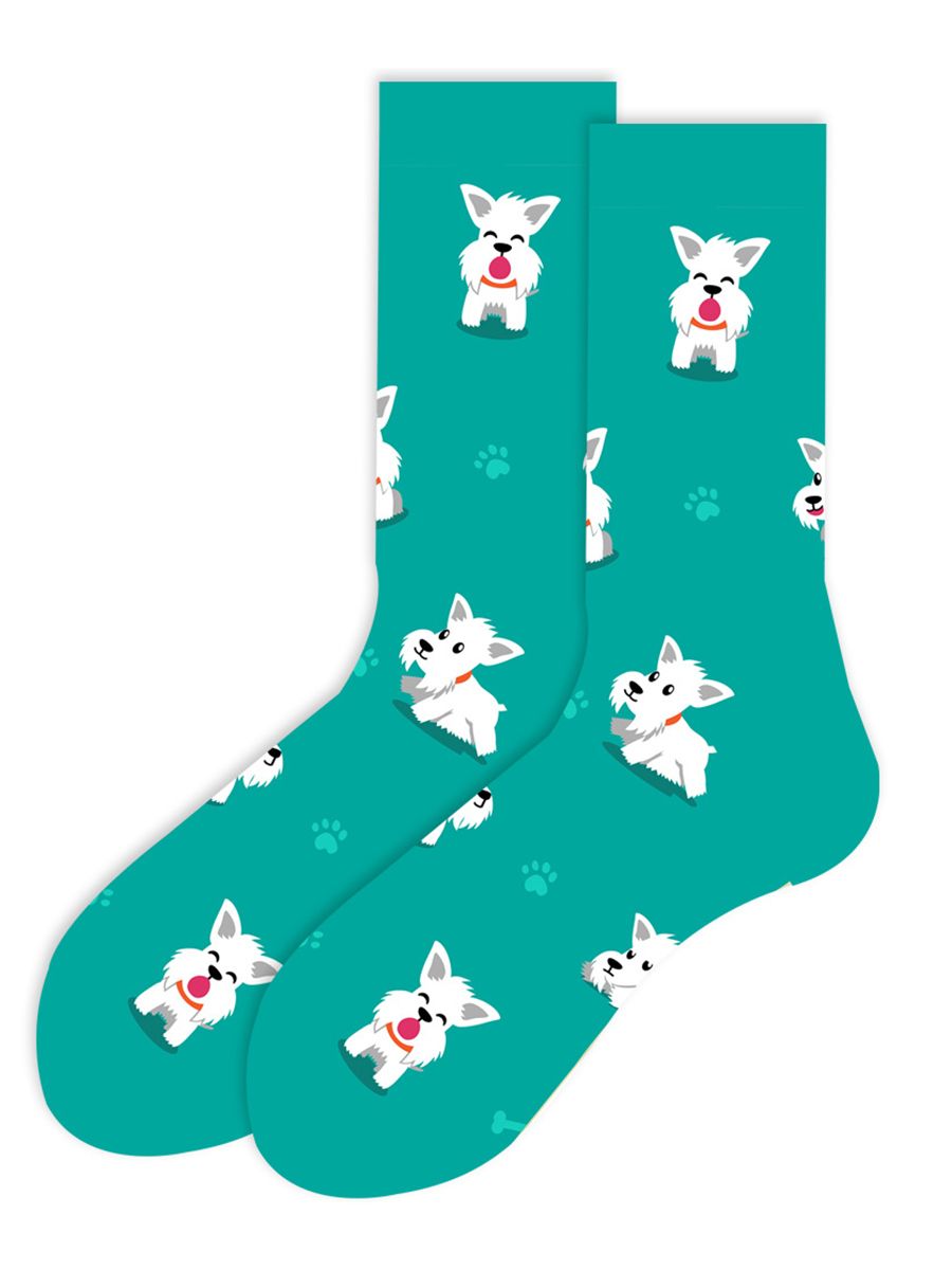 

Носки унисекс 2beMan SC-ANIMAL бирюзовые 39-43, Бирюзовый, SC-ANIMAL