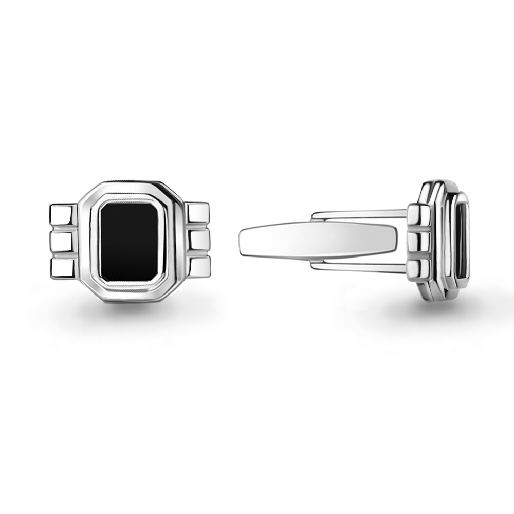 

Запонки из серебра с фианитом Aquamarine 72512_925_р, 72512_925_р