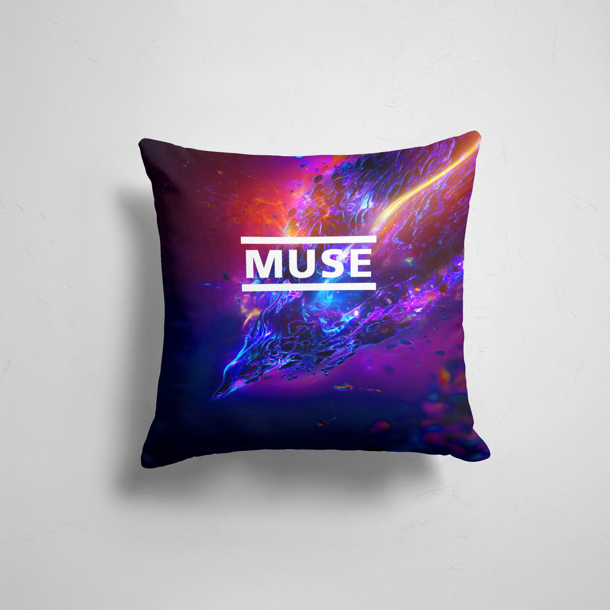 

Подушка декоративная 45х45см Рок Muse, Разноцветный