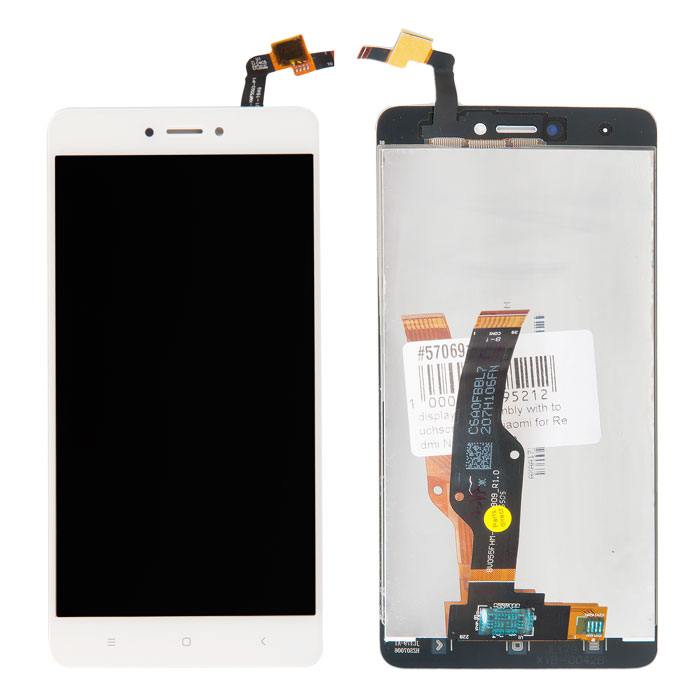 

Дисплей в сборе с тачскрином для Xiaomi Redmi Note 4X, белый, PD-570691